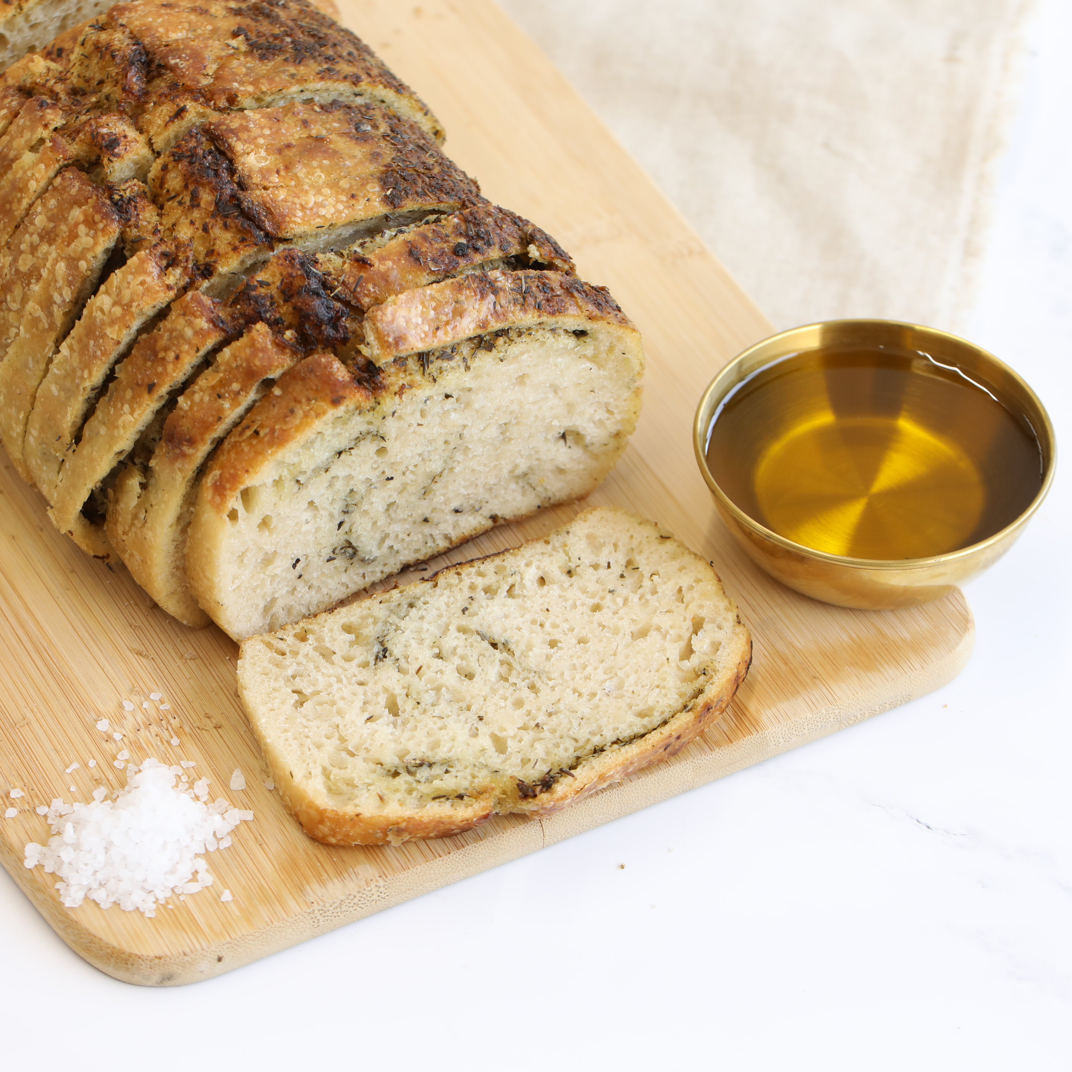 Herbed-Garlic Flavored Bread