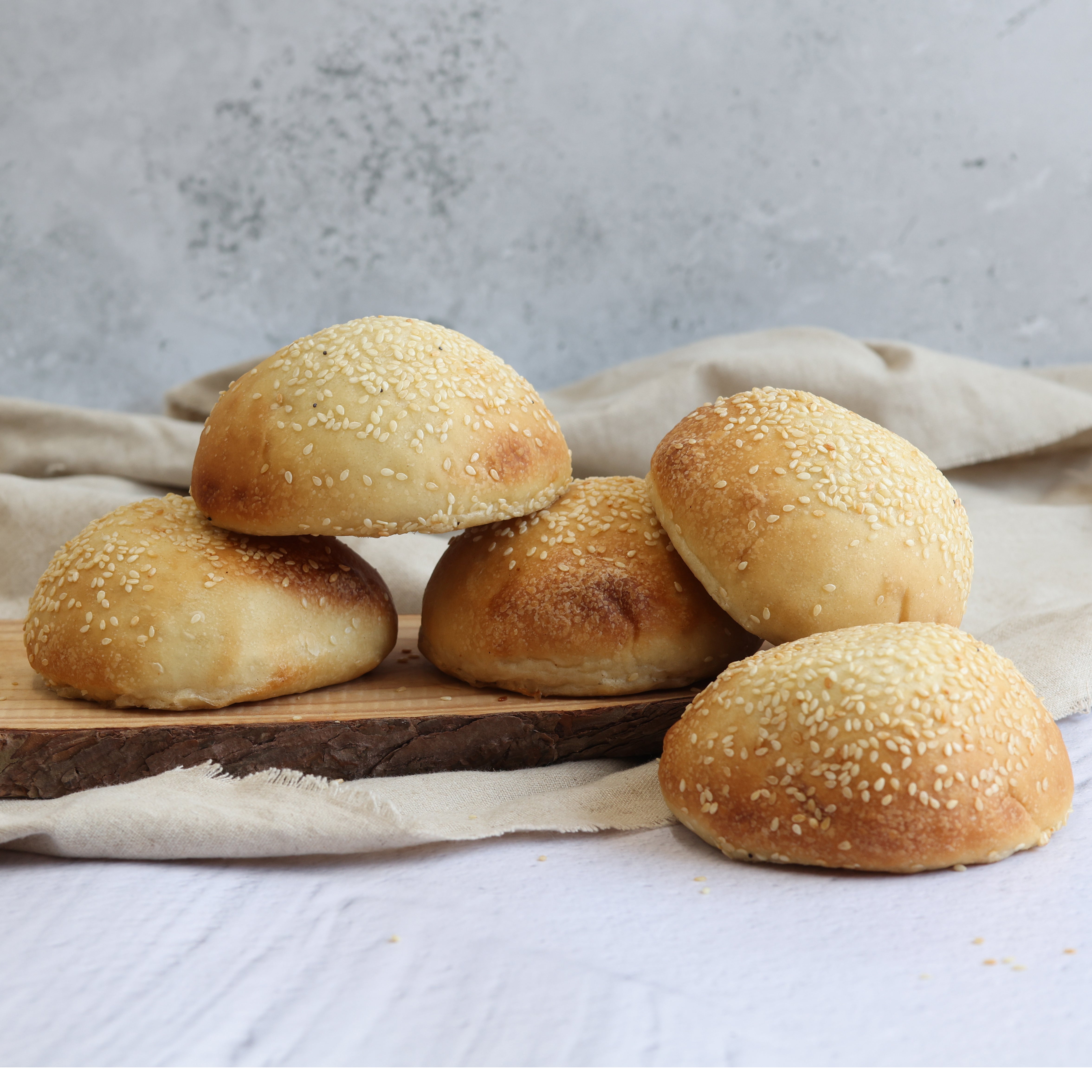 Sourdough Hamburger Buns