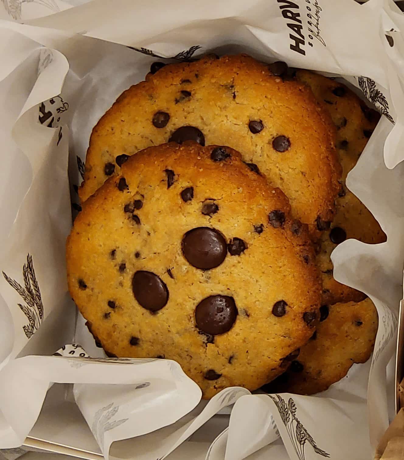 Sourdough Spelt Chocolate Cookies