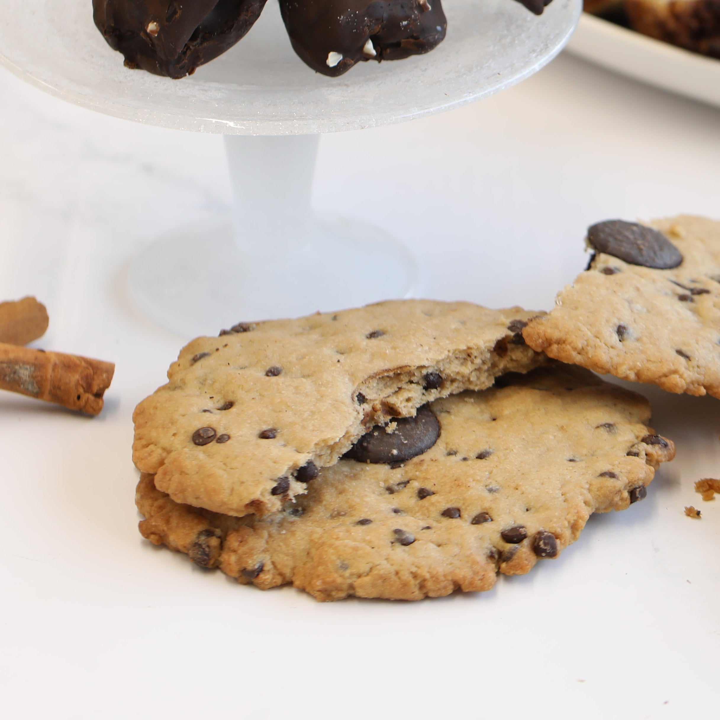 Sourdough Spelt Chocolate Cookies